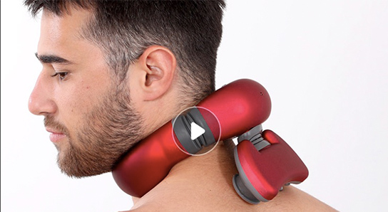 智能四核颈椎经络按摩仪,精享颈椎呵护