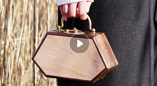 雅致风范匠心设计 六角榫卯木包